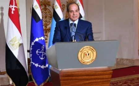 الرئيس السيسي يحذر من تأثير غلق مضيق هرمز على أسعار النفط وتدفقات الوقود