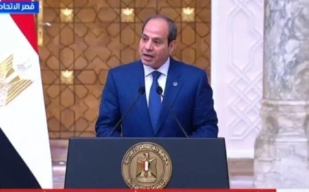 الرئيس السيسي يعلن خسارة مصر 10 مليارات دولار من إيرادات قناة السويس بسبب حرب غزة