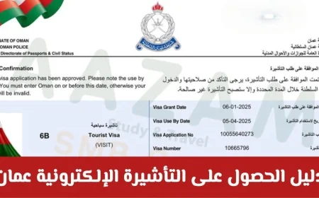 كل ما تحتاج معرفته عن التأشيرة الإلكترونية لدخول سلطنة عمان 2026