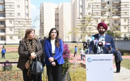 رئيس مجموعة البنك الدولي يتفقد وحدات مبادرة سكن لكل المصريين
