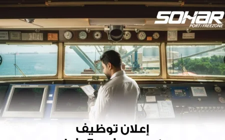 انتهز الفرصة للانضمام إلى فريق ميناء صحار والمنطقة الحرة في عمان 2026 – تعرف على تفاصيل الوظائف المتاحة الآن