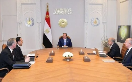 السيسي ومدبولي يناقشان استراتيجيات تأمين إمدادات الغاز في ظل الصراع مع إيران