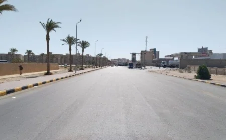 استثمار 128 مليون جنيه يكمل تطوير شارع الحجاز في البحر الأحمر لتحسين كفاءته