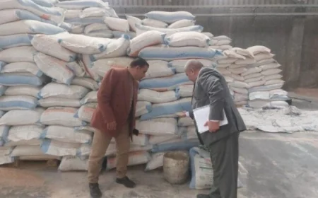 حملات تفتيش مفاجئة من وزارة الزراعة على مصانع ومخازن الأعلاف في 10 محافظات لضمان الجودة والسلامة
