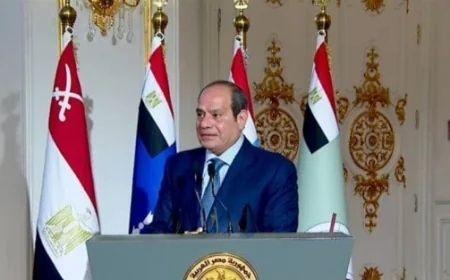 الرئيس السيسي يؤكد على جهود مصر الحثيثة للوساطة من أجل إيقاف الحرب في الشرق الأوسط