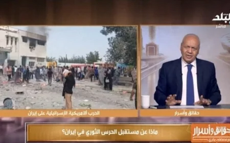 مصطفى بكري يكشف دور الحرس الثوري الإيراني بين السيطرة والفوضى