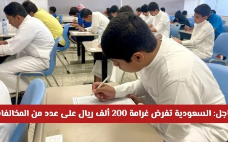 السعودية تفرض غرامة 200 ألف ريال على مخالفات في لائحة المحتوى الدراسي الجديدة