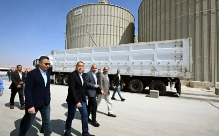 مدبولي نعلن عن نجاحنا في ابتكار منظومة متقدمة لتخزين الحبوب باستخدام أحدث التكنولوجيات العالمية