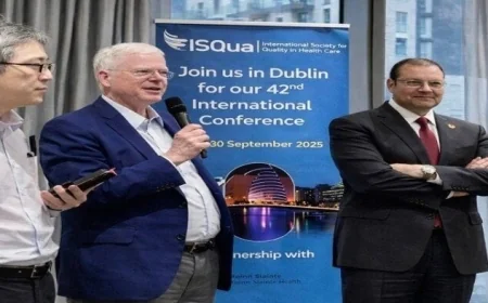 مصر تدخل المجلس الدولي للتقييم الخارجي لمنظمة ISQua العالمية لتعزيز جودة الرعاية الصحية