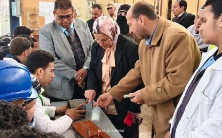 مدير تعليم القاهرة يقوم بزيارة ميدانية لمدارس إدارة المرج لتعزيز المتابعة والإشراف التعليمي