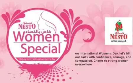 احتفلي بيوم المرأة العالمي 2026 في نستو عمان بأناقة ومع تخفيضات لا تقاوم