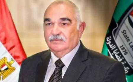 تهنئة رئيس قضايا الدولة للرئيس السيسي والجيش المصري في ذكرى يوم الشهيد