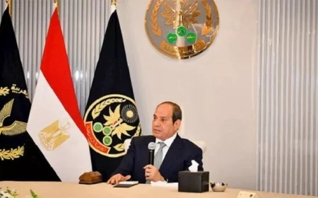 الرئيس السيسي يؤكد ضرورة التصدي لاجتياح إسرائيل للبنان ونزع سلاح حزب الله بكل قوة