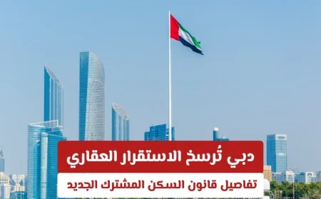 دبي تعزز الاستقرار العقاري مع قانون السكن المشترك الجديد 2026 التفاصيل كاملة