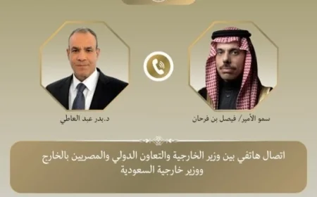 وزير الخارجية المصري يعبر عن دعم مصر الثابت للسعودية في مواجهة التحديات الراهنة