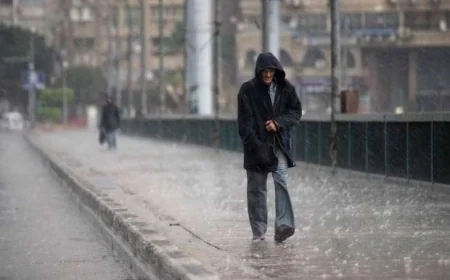 رياح محملة بالرمال والأتربة تتنبا بها الأرصاد لحالة الطقس اليوم الجمعة 13 مارس 2026