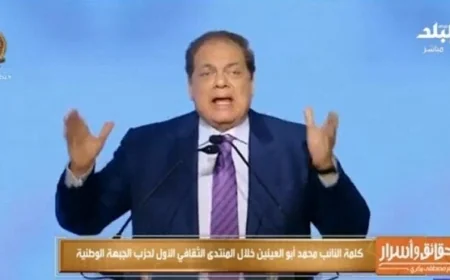 أبو العينين يؤكد قدرة مصر على تحويل الأزمات العالمية إلى فرص للتنمية المستدامة