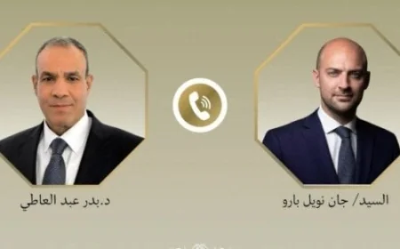 وزير الخارجية مع نظيره الفرنسي يتفقان على إبعاد المنطقة عن خطر الحرب الإقليمية الشاملة