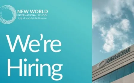 احصل على وظيفتك المثالية: فرص توظيف مميزة في مدرسة العالم الجديد الدولية بمسقط لعام 2026