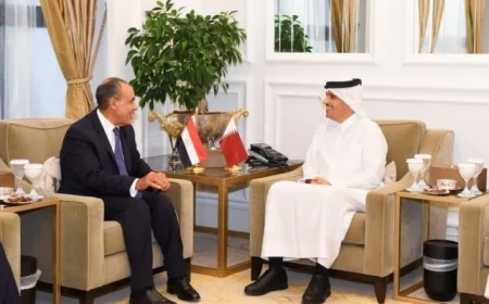 مباحثات هامة بين وزير الخارجية ونظيره القطري في الدوحة وسط تصاعد التوترات العسكرية في المنطقة
