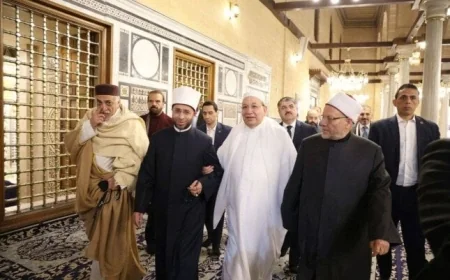 وزير الأوقاف يشارك في ملتقى الفكر الإسلامي الدولي بمسجد الإمام الحسين بمشاركة علماء من 31 دولة