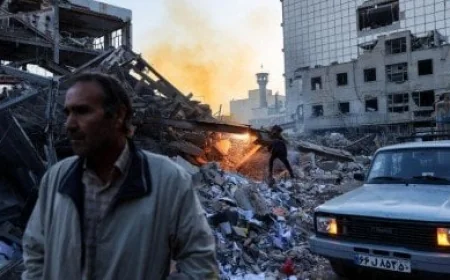 هجوم أمريكي إسرائيلي على مدينة أراك يسفر عن 5 قتلى و7 مصابين حسب الإعلام الإيراني