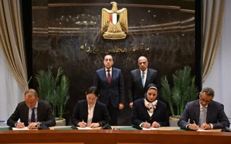 مصر تعلن توقيع اتفاقيات جديدة للطاقة المتجددة ومحطات تخزين كهرباء بقدرة 5620 ميجاوات