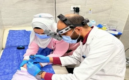 فحص قاع العين للأطفال المبتسرين مبادرة جديدة تعزز الرعاية الصحية في الأقصر