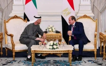 الرئيس السيسي يؤكد لمصر نقل رسالة لإيران حول عدم مشاركة دول الخليج في الحرب