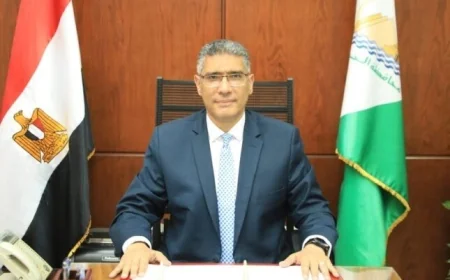 محافظ الجيزة يزور تجهيزات ساحة صلاة عيد الفطر بالقرب من مسجد مصطفى محمود