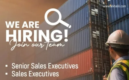 وظائف متاحة في سلطنة عمان – مجموعة الخليلي تعلن عن فرص توظيف جديدة في مجال اللوجستيات