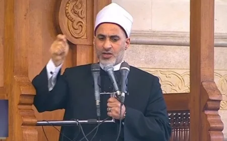 كل عام وأنت قائد نهضتنا أبرز رسائل خطيب الفتاح العليم للرئيس السيسي في عيد الأضحى