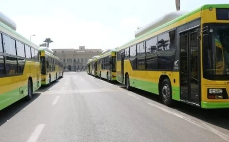 النقل تكشف عن خطة شاملة بأسطول الأتوبيسات لخدمة المواطنين في عيد الفطر 2026