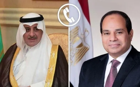 الرئيس السيسي يؤكد دعم مصر الكامل للسعودية في ظل الأوضاع الإقليمية الحالية خلال لقائه بأمير منطقة تبوك