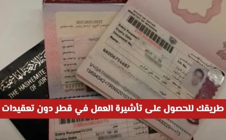 دليل شامل: كيف تحصل على تأشيرة العمل في قطر بسهولة وبدون تعقيدات