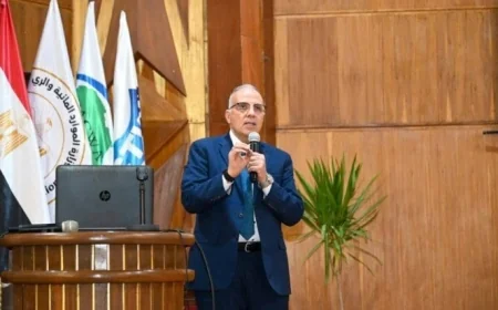 وزير الري يراقب حالة نظام الصرف الزراعي خلال إجازة عيد الفطر المبارك