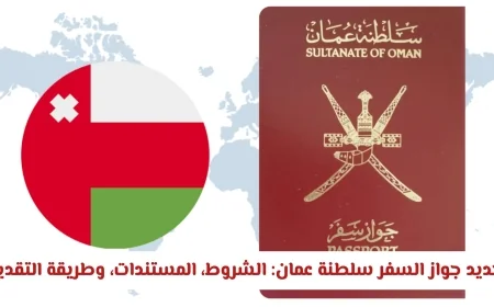 كيفية تجديد جواز السفر في سلطنة عمان: الشروط اللازمة والمستندات المطلوبة وطريقة التقديم عبر الإنترنت
