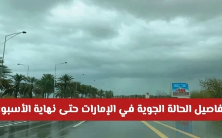 تحذيرات عاجلة واستنفار حكومي لمواجهة الطقس في الإمارات حتى نهاية الأسبوع
