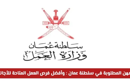 استغل وقتك وتعرف على أكثر الوظائف الأعلى دخلاً في سلطنة عمان بحلول 2026