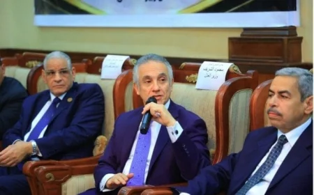 وزير العدل يشارك نادي قضاة سوهاج احتفالات عيد الفطر ويدعم تطوير المنظومة القضائية