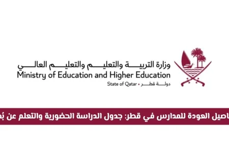 كل ما تحتاج لمعرفته حول عودة المدارس في قطر 2026: الجداول الدراسية الحضورية والتعلم عن بُعد