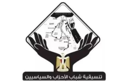 تنسقيه شباب الأحزاب تعبر عن دعمها القوي لبيان غرفتي البرلمان وتقف بجانب التحركات الوطنية المصرية