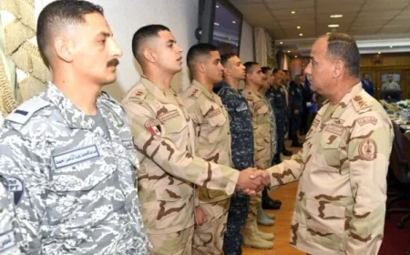 وزير الدفاع يؤكد أن الحفاظ على الكفاءة القتالية والاستعداد الدائم هو السبيل لتحقيق الأمن والاستقرار