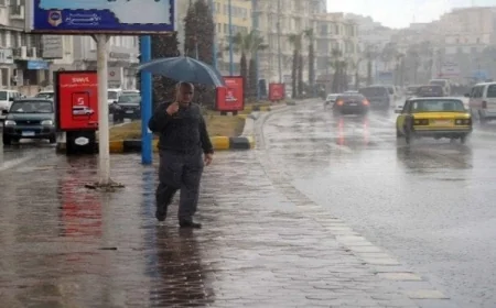 حالة الطقس اليوم في مصر تتسم بالاضطراب توقعات درجات الحرارة والأحوال الجوية المتقلبة