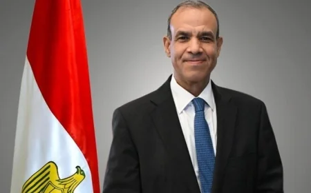 عبد العاطي يؤكد تقدير مصر لترشيح نبيل فهمي أمينا عاما للجامعة العربية