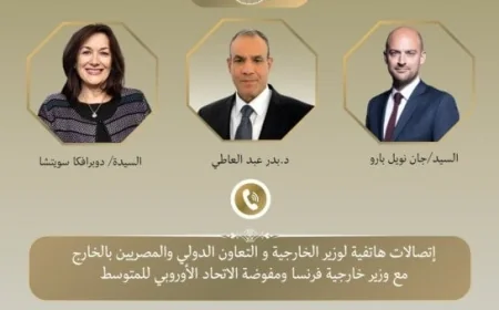 مصر وأوروبا تتحدان لخفض التوترات وتعزيز مرونة الاقتصاد في مواجهة الأزمات