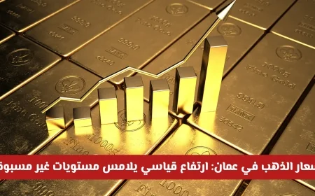 ارتفاع قياسي لأسعار الذهب في سلطنة عمان اليوم يلامس مستويات غير مسبوقة 30 مارس 2026