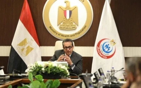 وزير الصحة يقود اجتماعًا حاسمًا لمناقشة الحساب الختامي لموازنة 2024-2025