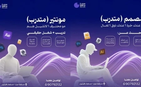 انضم إلى فريق العدسة الاحترافية في مسقط بسلطنة عمان واحصل على فرصة تدريب مميزة بدون الحاجة إلى خبرة