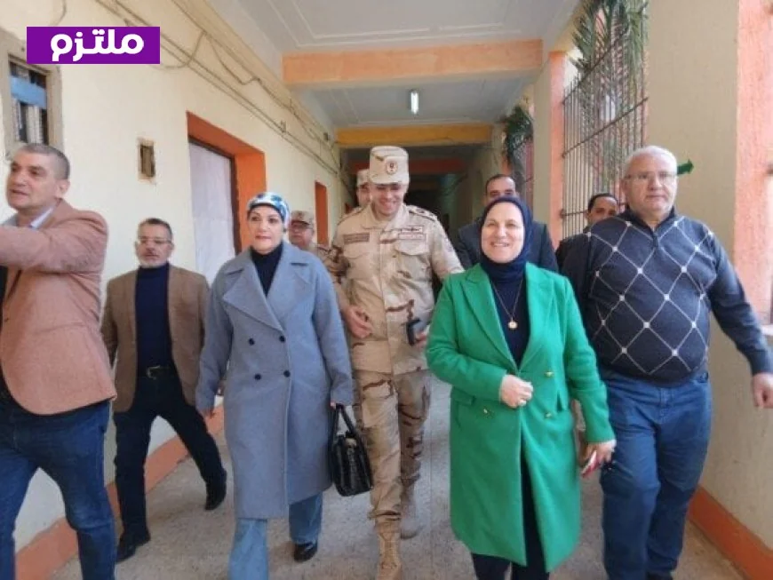 مدير تعليم القاهرة تتابع سير الاختبارات العسكرية والانضباط المدرسي في إدارة السيدة زينب